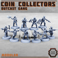 Image of the set of Wealth Guild - x10 Outcast Gang - by Seaside Crow