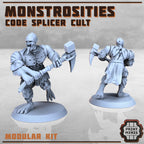 Image of the set of Code Splicer Cult - x10 Monstrosities - by Seaside Crow