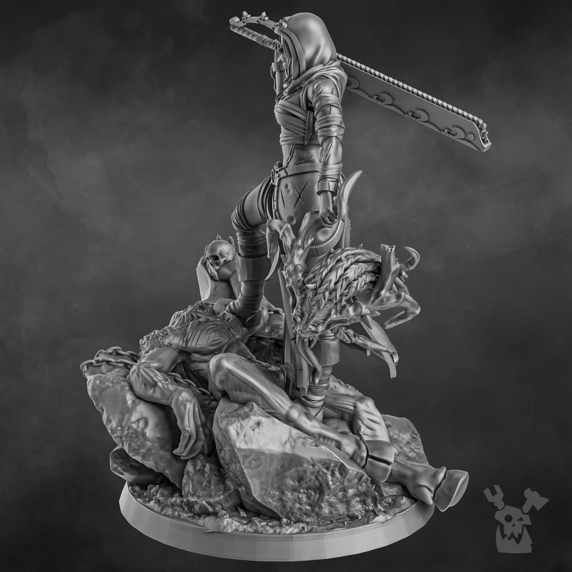 Image of the set of Battle Sisters - Sister Executioner - by Seaside Crow