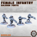 Kaledon Fortis - 4x Infantry (Female)