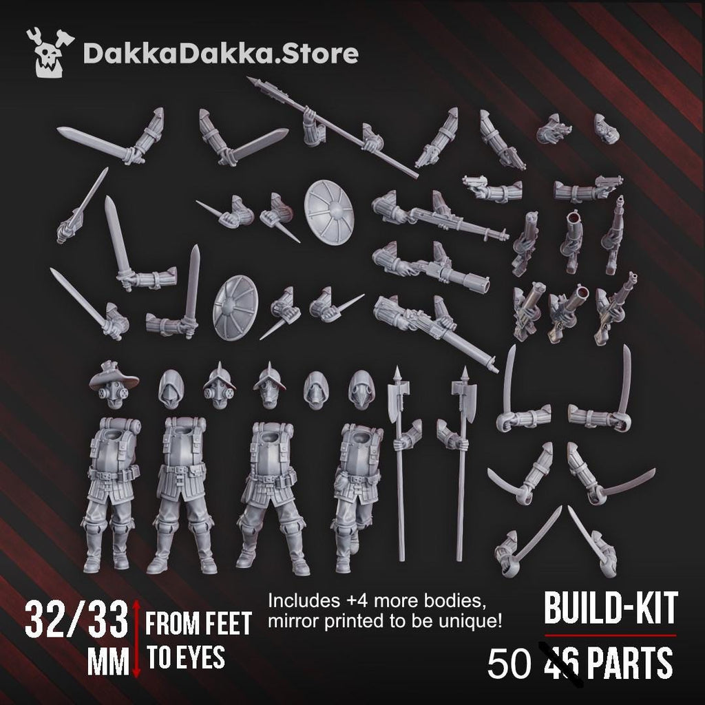 Pilgrims - Torquemada's Inquisition - Conquistadors Build-Kit