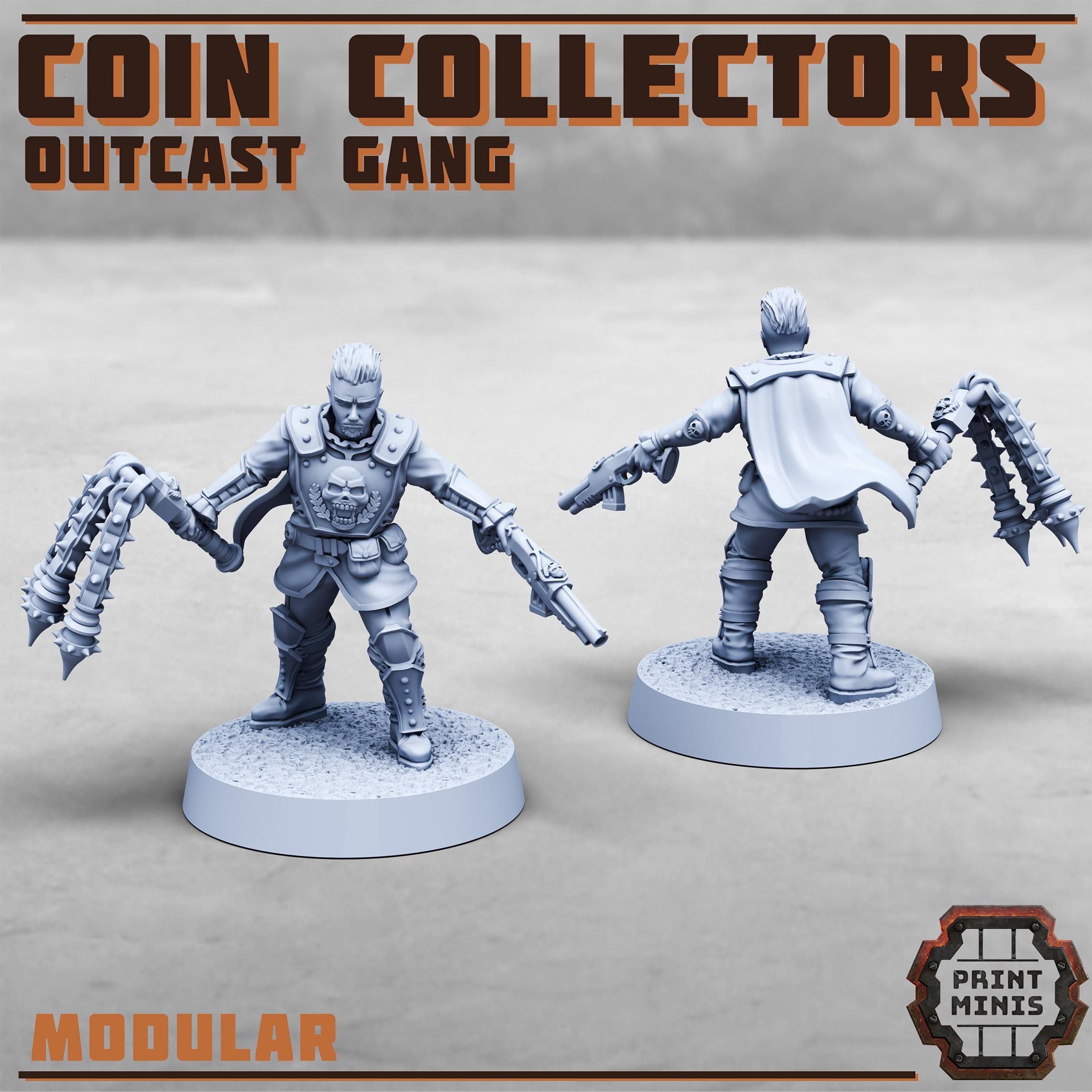 Image of the set of Wealth Guild - x10 Outcast Gang - by Seaside Crow