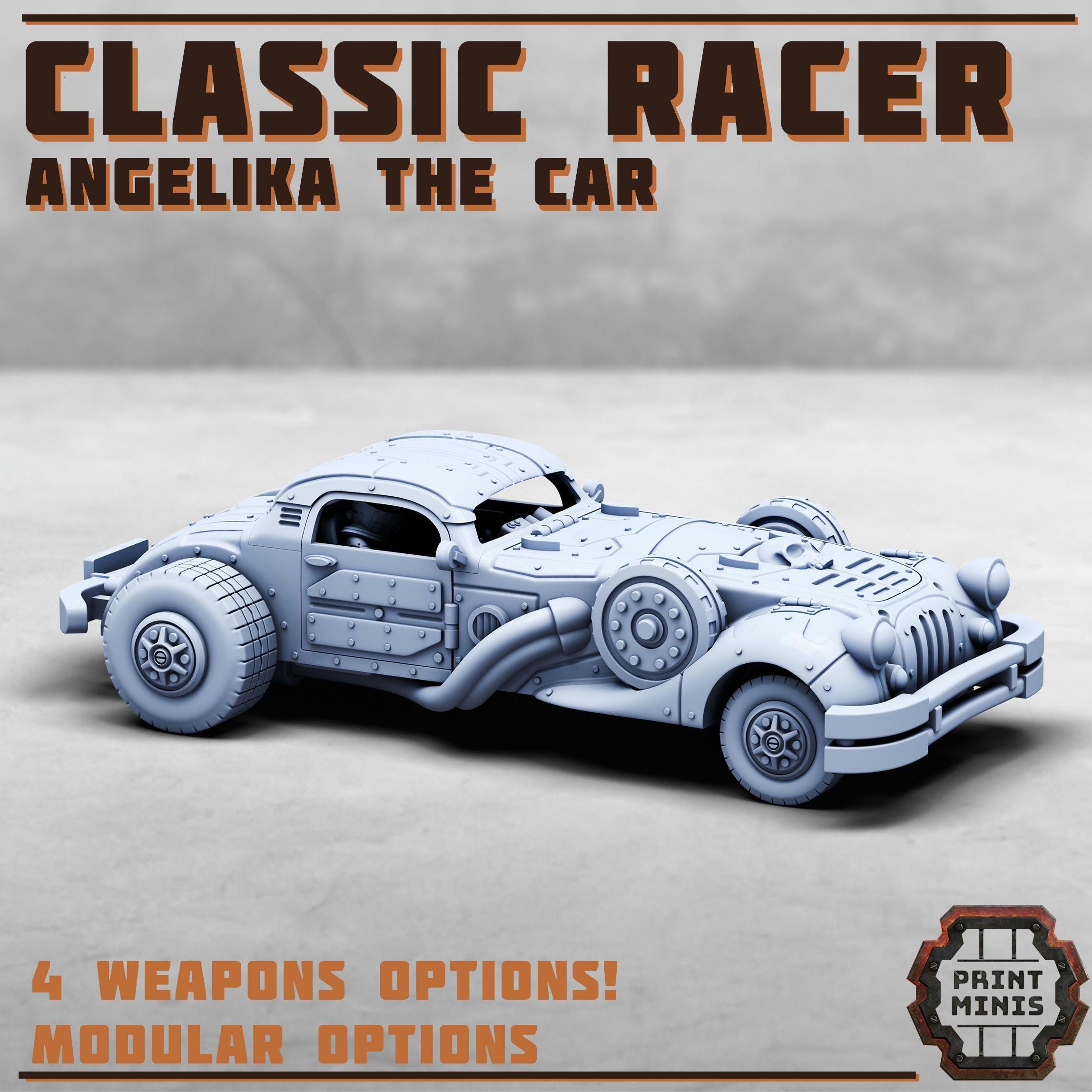 Image of the set of Stack City - Angelika Race Car - by Seaside Crow