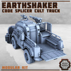 Image of the set of Code Splicer Cult - Earthshaker Truck - by Seaside Crow