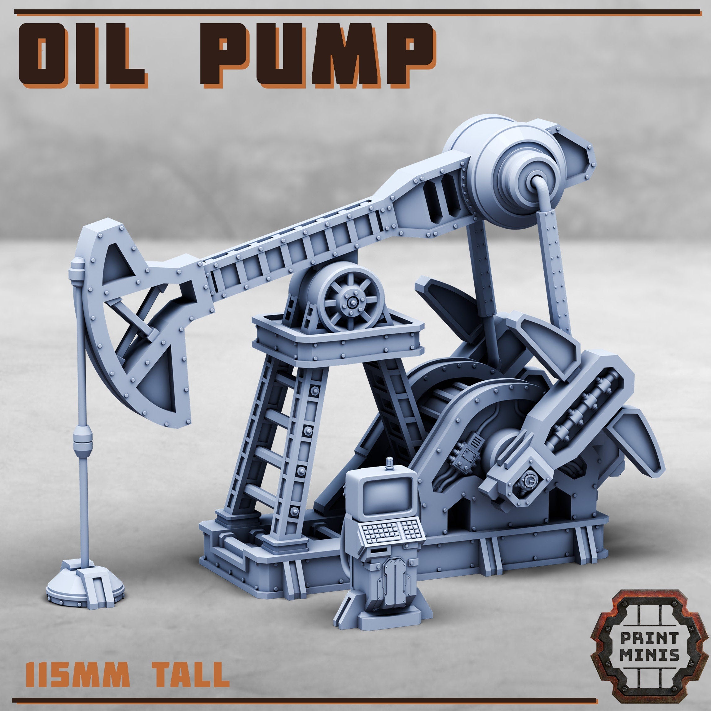 Image of the set of Stack City - Oil Pump - by Seaside Crow