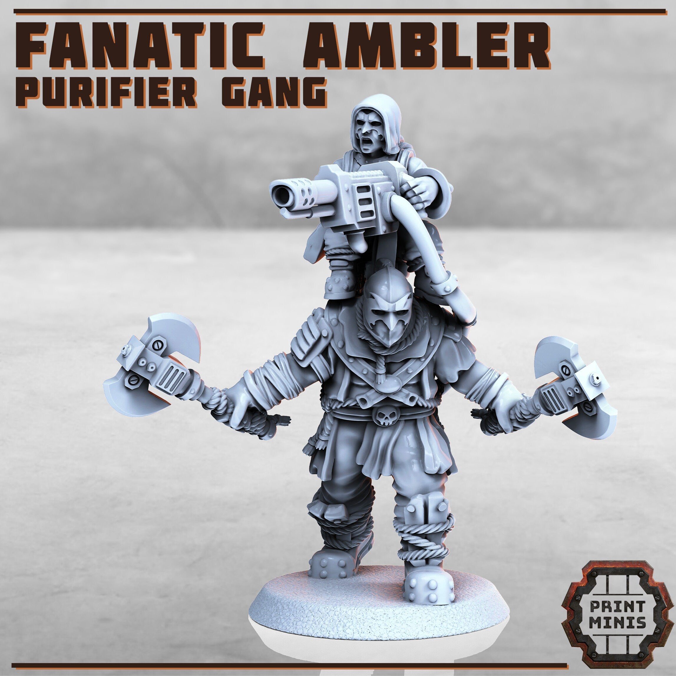 Image of the set of Purifiers - Fanatic Ambler - by Seaside Crow
