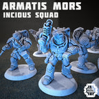Image of the set of Armatis Marines  - x10 Incidus Warriors - by Seaside Crow