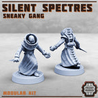 Image of the set of Silent Spectres - 8x Gangers - by Seaside Crow