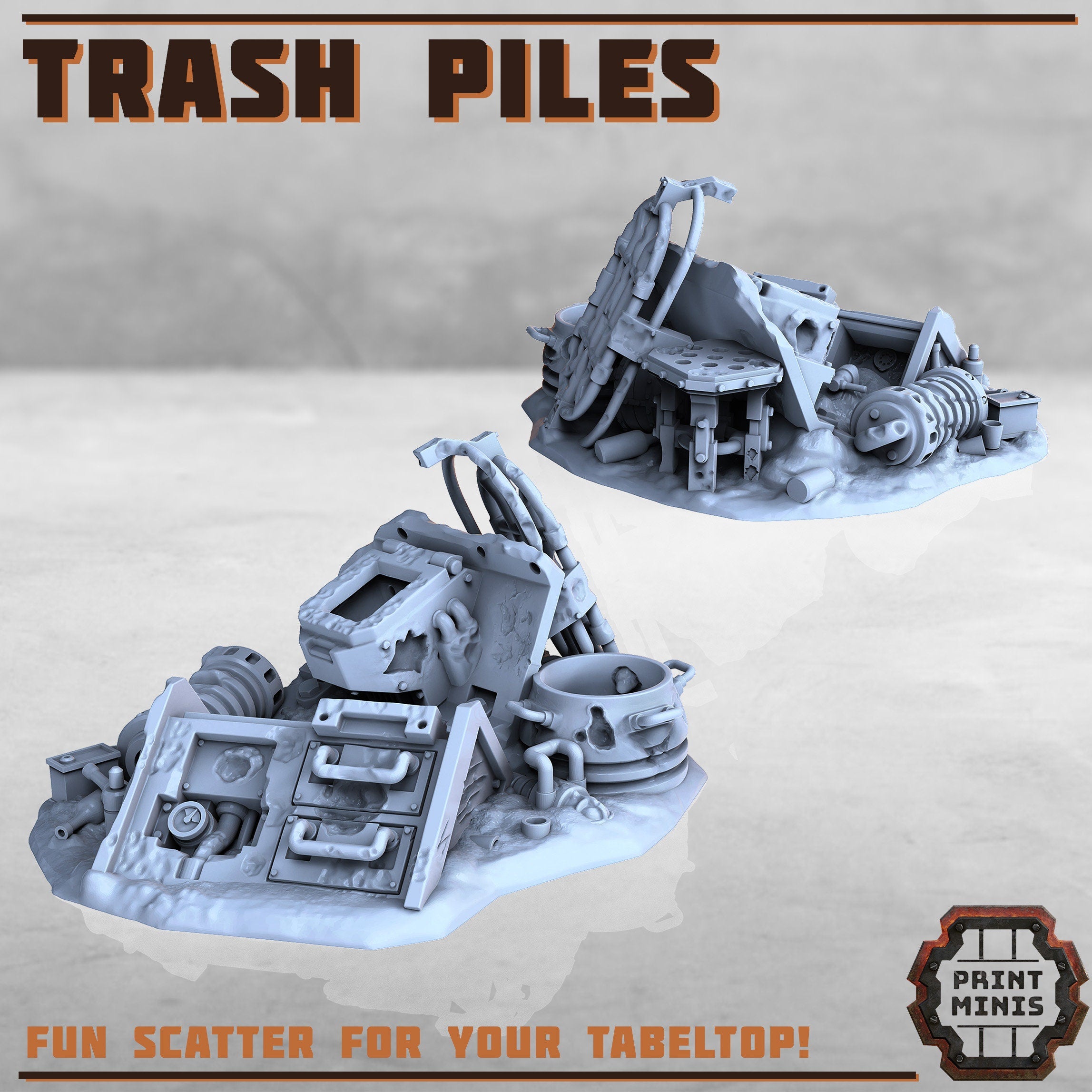 Stack City - Trash Piles