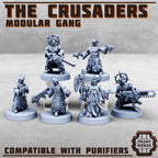 Image of the set of Purifiers  - x6 Crusaders - by Seaside Crow
