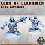 Image of the set of Clan of Cladhaich - x7 Mineral Gang Expansion - by Seaside Crow