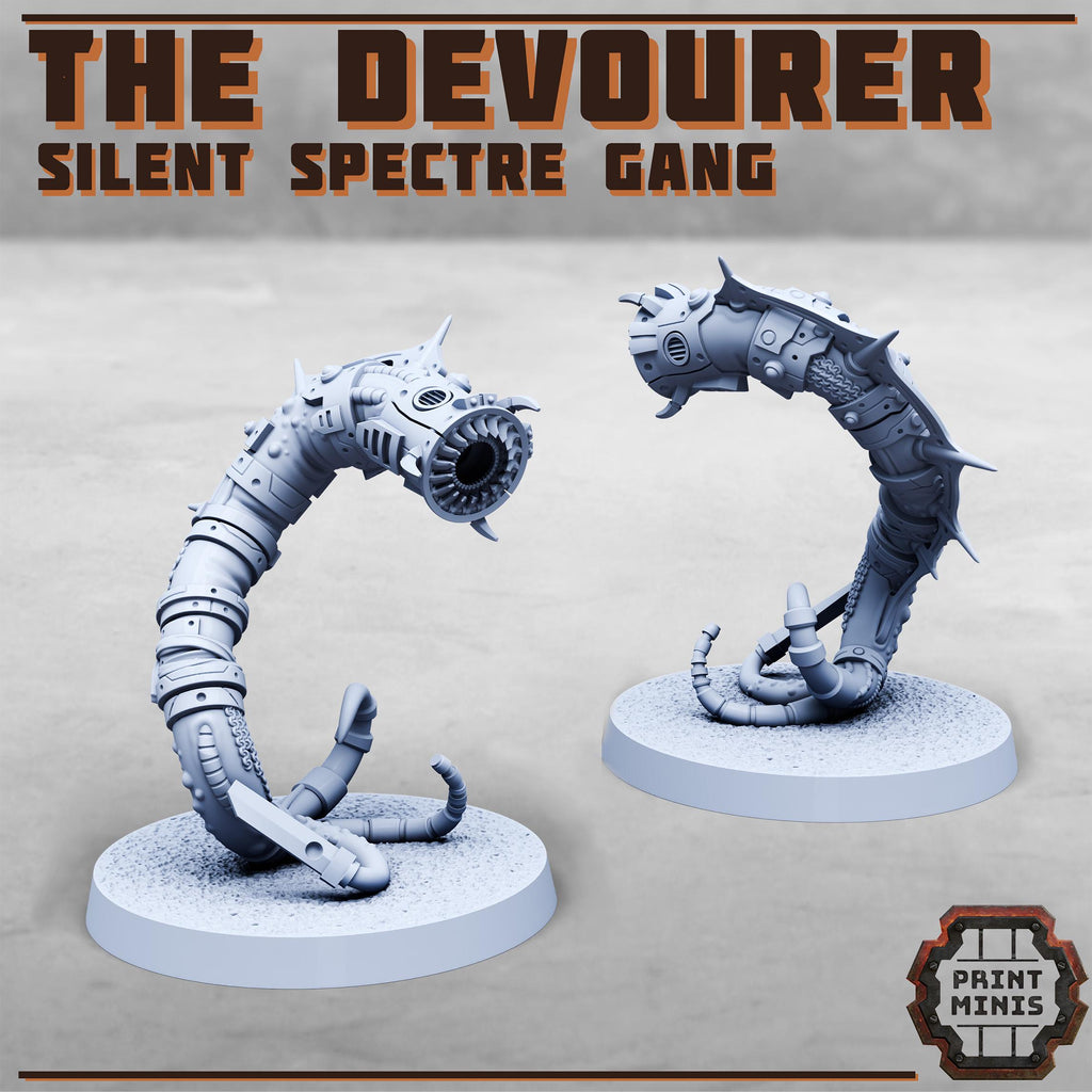 Image of the set of Silent Spectres - The Devour Wyrm - by Seaside Crow