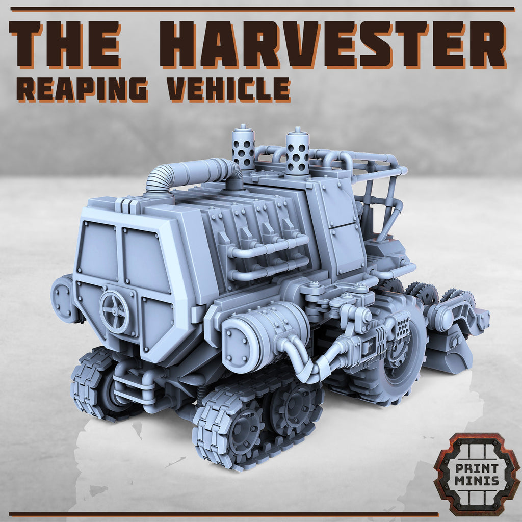 Image of the set of Stack City - Harvester Truck - by Seaside Crow