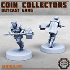 Image of the set of Wealth Guild - x10 Outcast Gang - by Seaside Crow