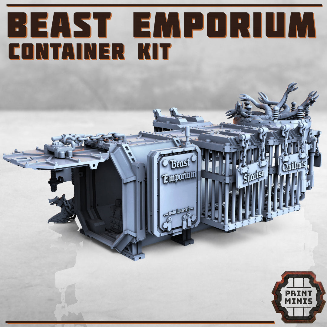 Image of the set of Stack City - Beast Emporium - by Seaside Crow