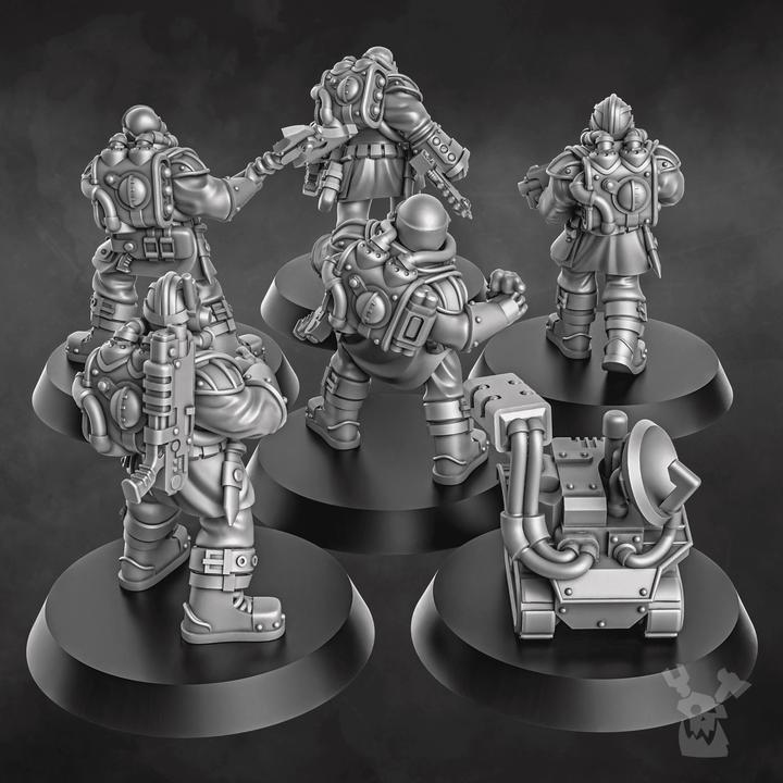 Image of the set of Navy - 6x Navy Special Forces - by Seaside Crow