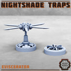 Image of the set of Bitter Nightshades - Gang Traps - by Seaside Crow