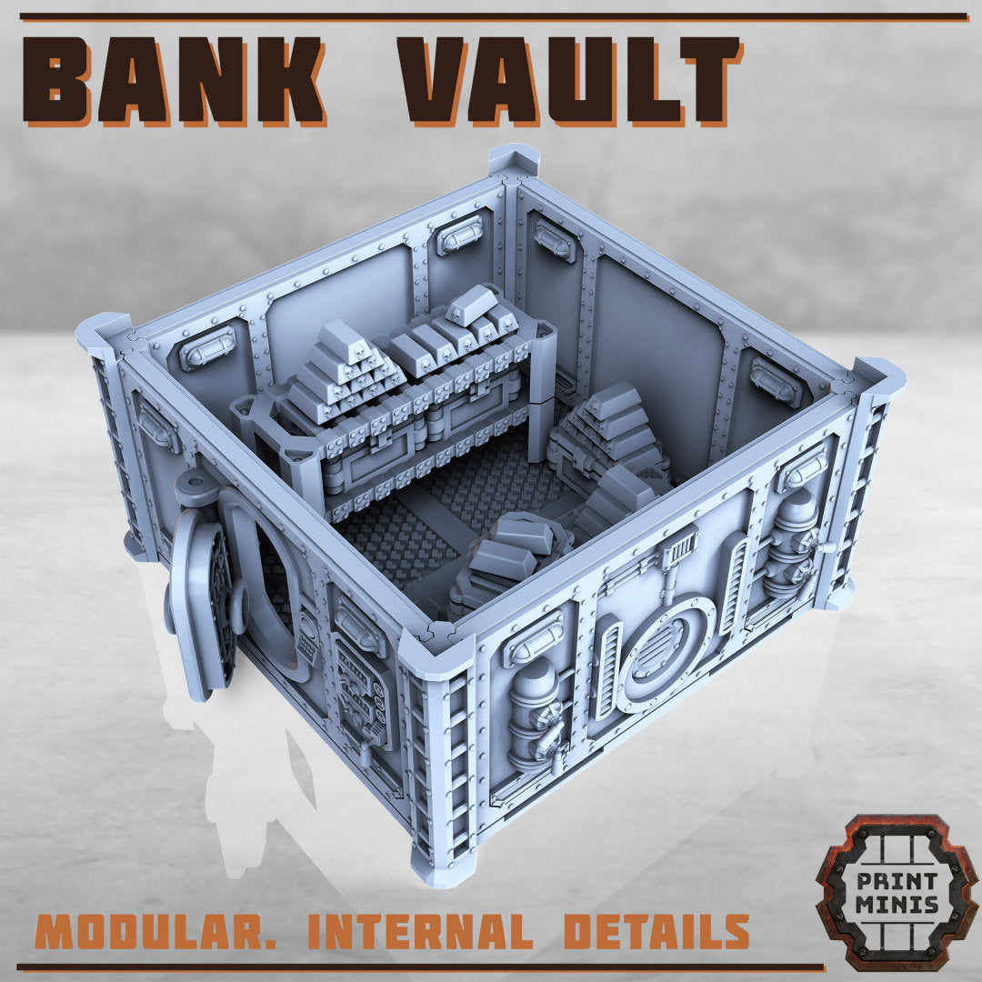 Image of the set of Stack City - Bank Vault - by Seaside Crow