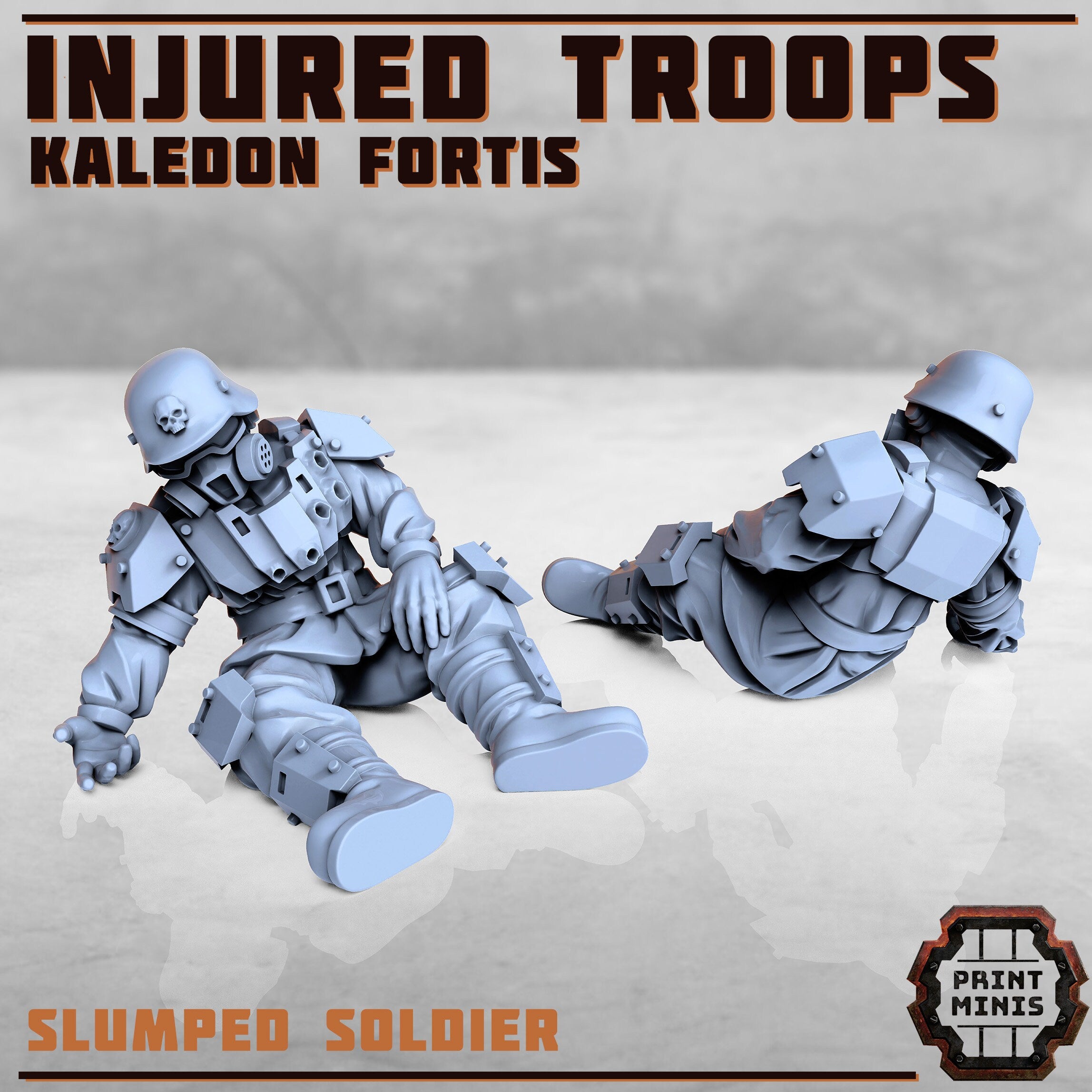 Kaledon Fortis - x8 Injured Troops