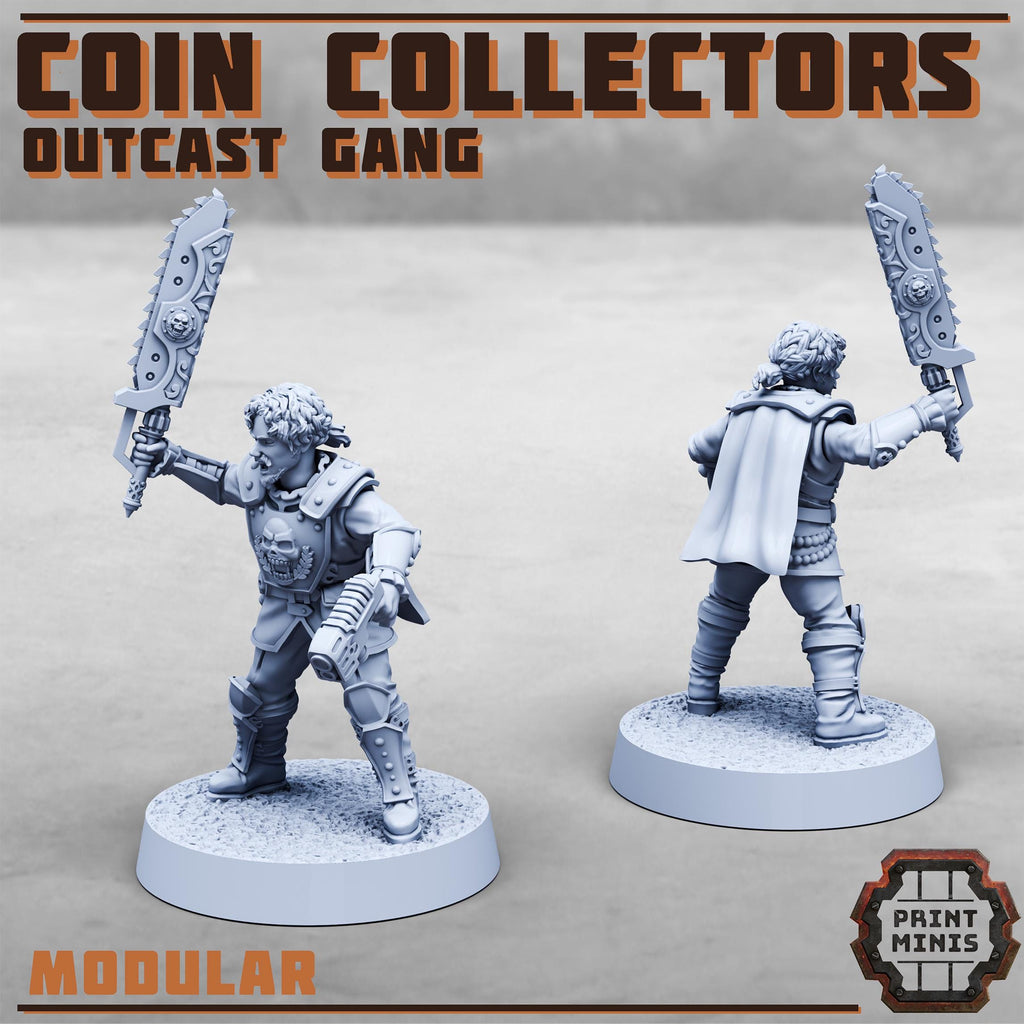 Image of the set of Wealth Guild - x10 Outcast Gang - by Seaside Crow