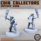 Image of the set of Wealth Guild - x10 Outcast Gang - by Seaside Crow