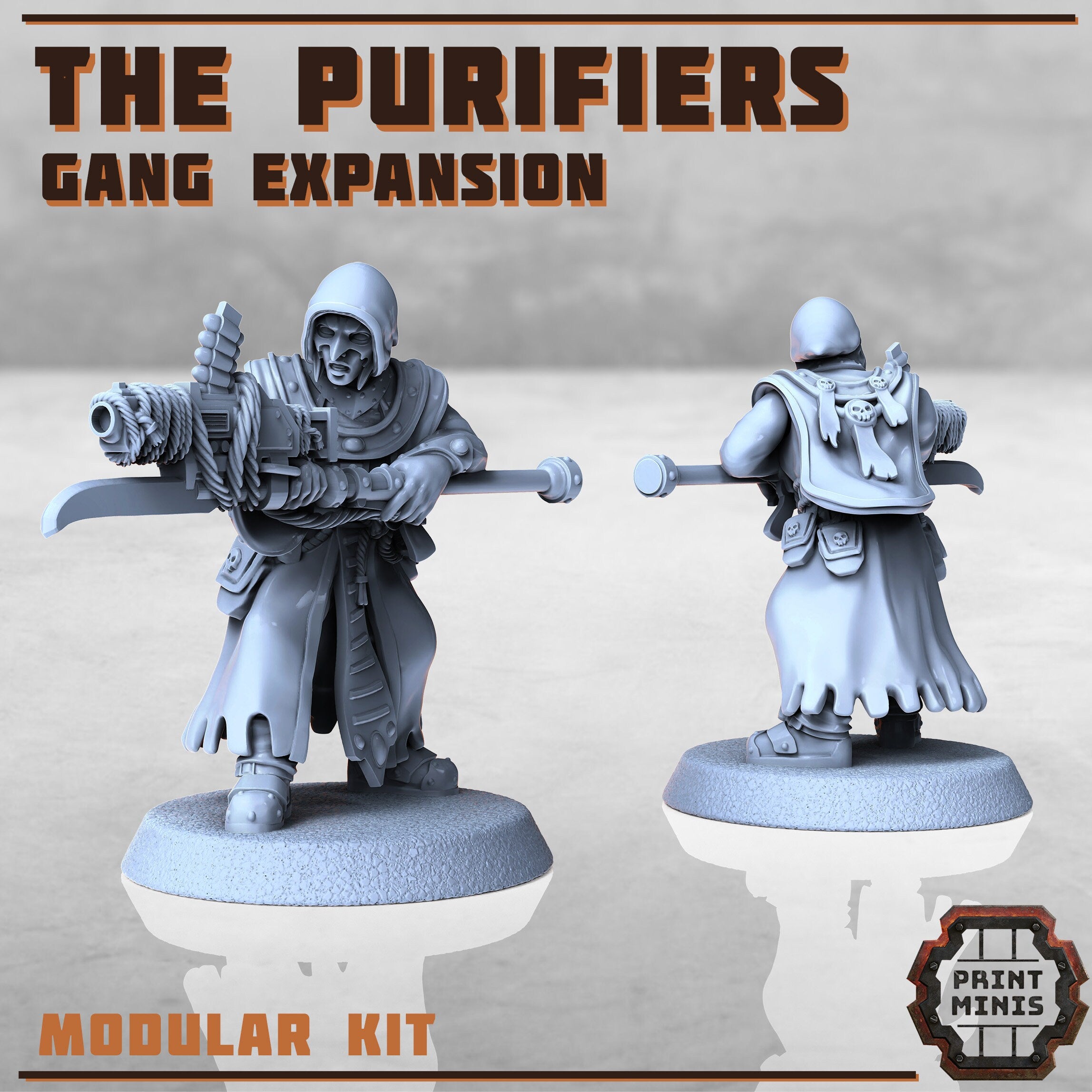 Image of the set of Purifiers - x11 Gang Expansion 1 - by Seaside Crow