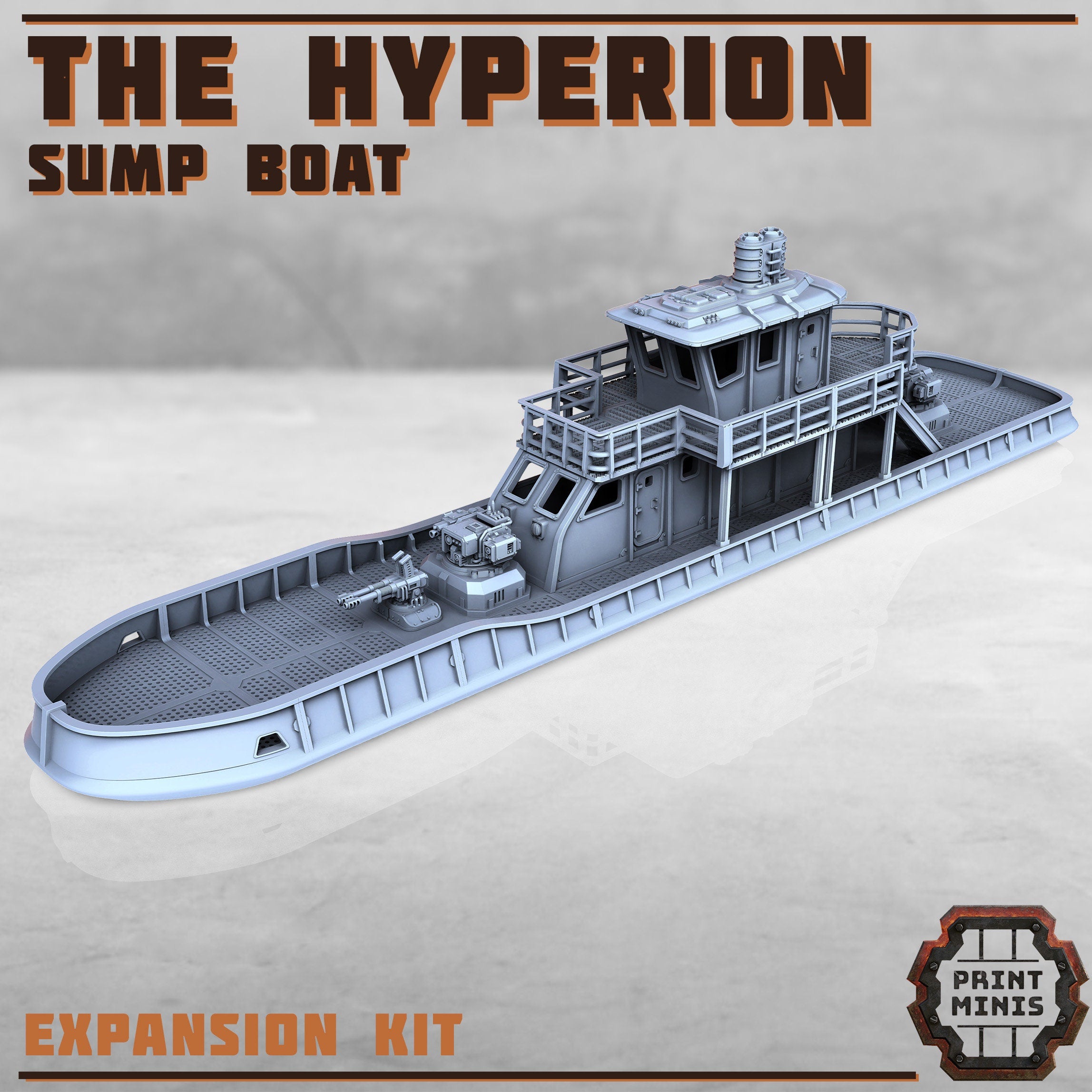 Image of the set of Stack City - Sump Gun Boat Royale - by Seaside Crow