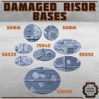 Image of the set of Risor District - Bases & Toppers - by Seaside Crow
