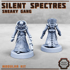 Image of the set of Silent Spectres - 8x Gangers - by Seaside Crow