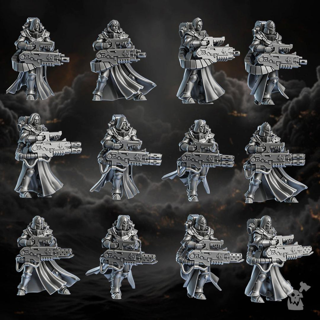 Battle Sisters - 4x Heavy Weapon Sisters