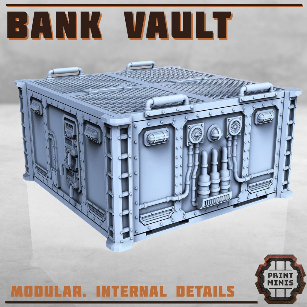 Image of the set of Stack City - Bank Vault - by Seaside Crow