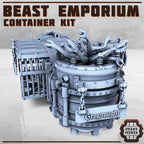Image of the set of Stack City - Beast Emporium - by Seaside Crow