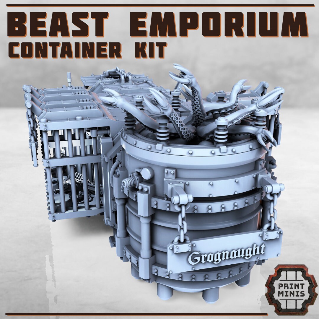 Image of the set of Stack City - Beast Emporium - by Seaside Crow