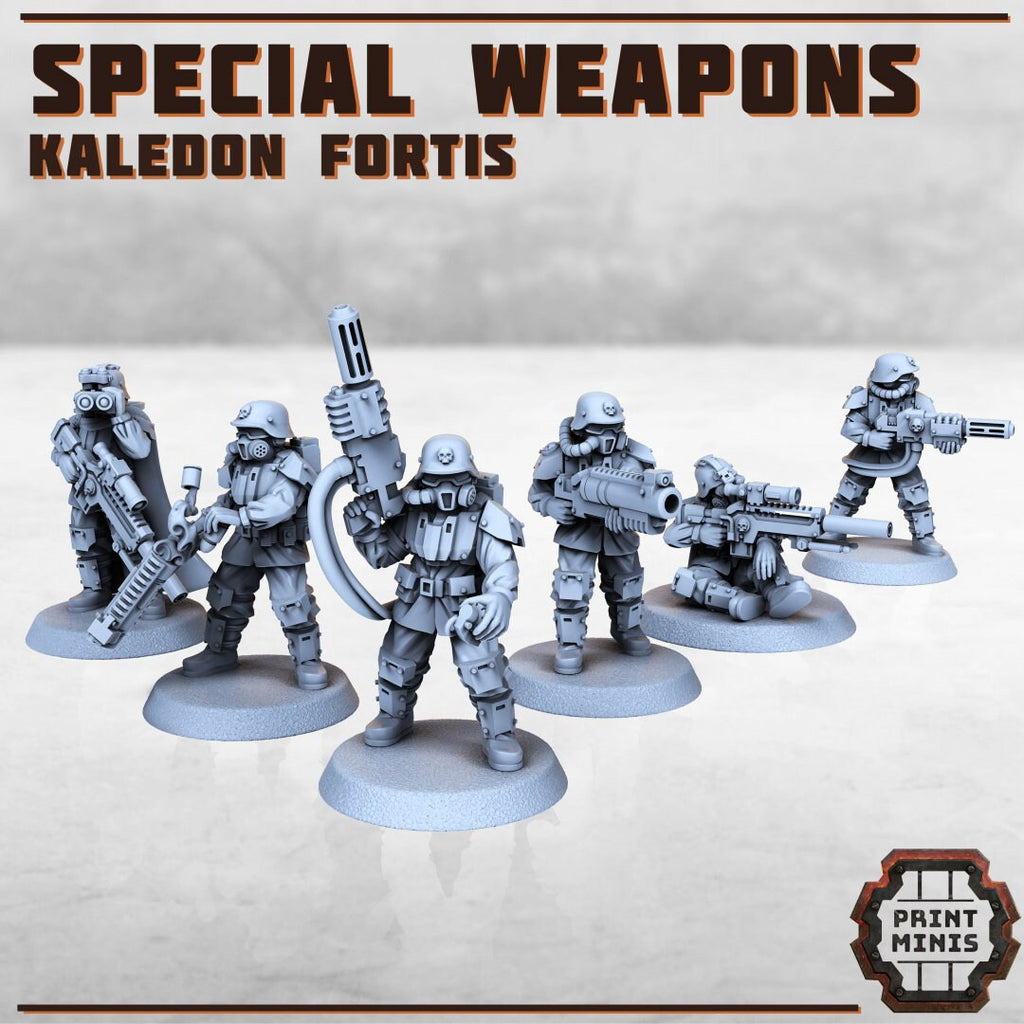 Kaledon Fortis - 2x Special Weapons