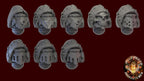 Image of the set of Legion of Night - 5x Miezul Helmets (27 Variants!) - by Seaside Crow
