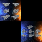 Image of the set of Millenium Wars - 2x Ancient Era Heavy Guns - by Seaside Crow