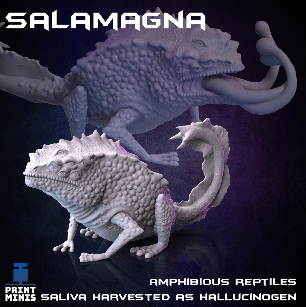 Image of the set of Stack City - Sewer Salamander - by Seaside Crow