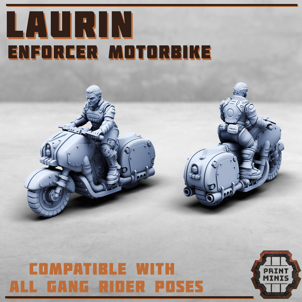 Image of the set of Enforcers - Bike - by Seaside Crow