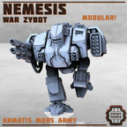 Image of the set of Armatis Marines - Nemesis War Zybot - by Seaside Crow