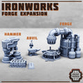 Image of the set of Stack City - Ironworks Forge Expansion - by Seaside Crow