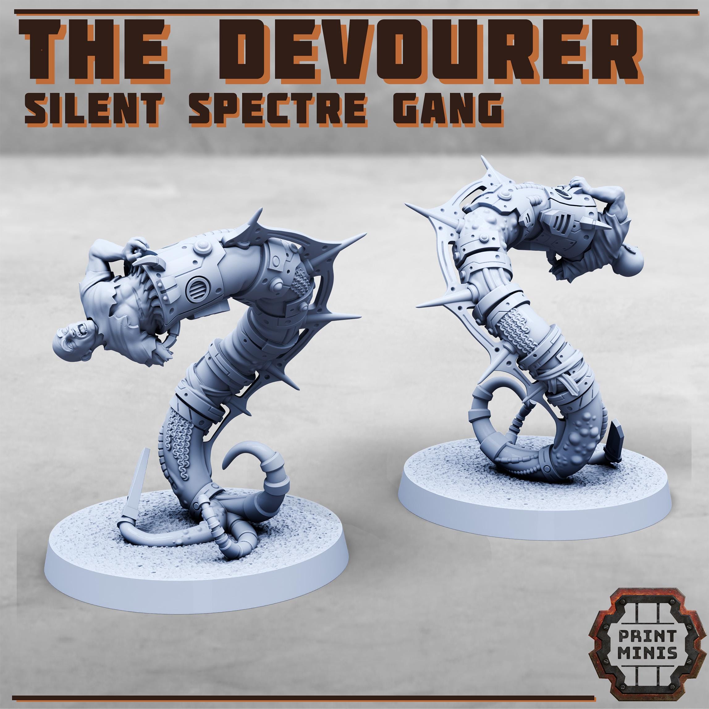 Image of the set of Silent Spectres - The Devour Wyrm - by Seaside Crow