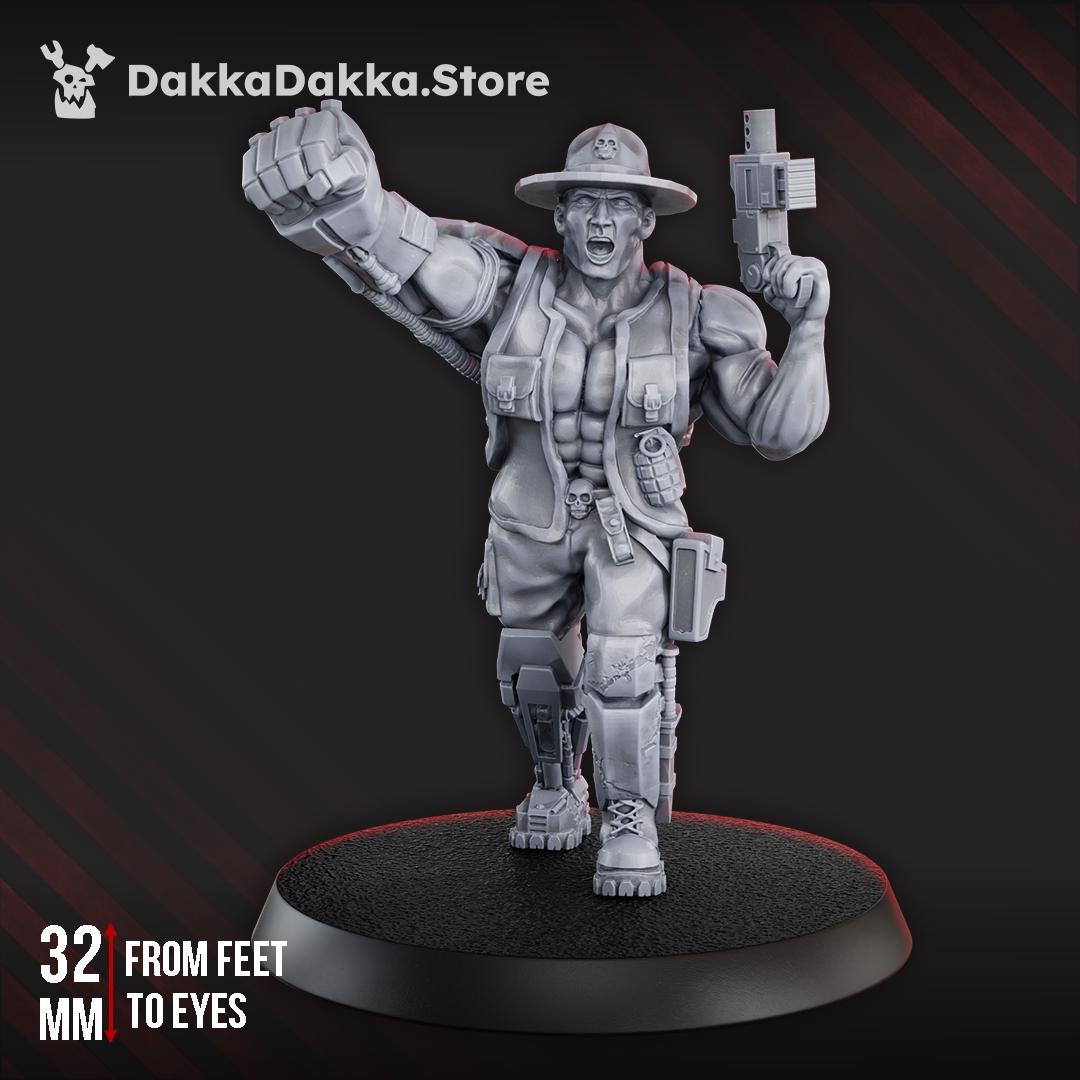 Image of the set of Jungle Fighters - The Sarge - by Seaside Crow