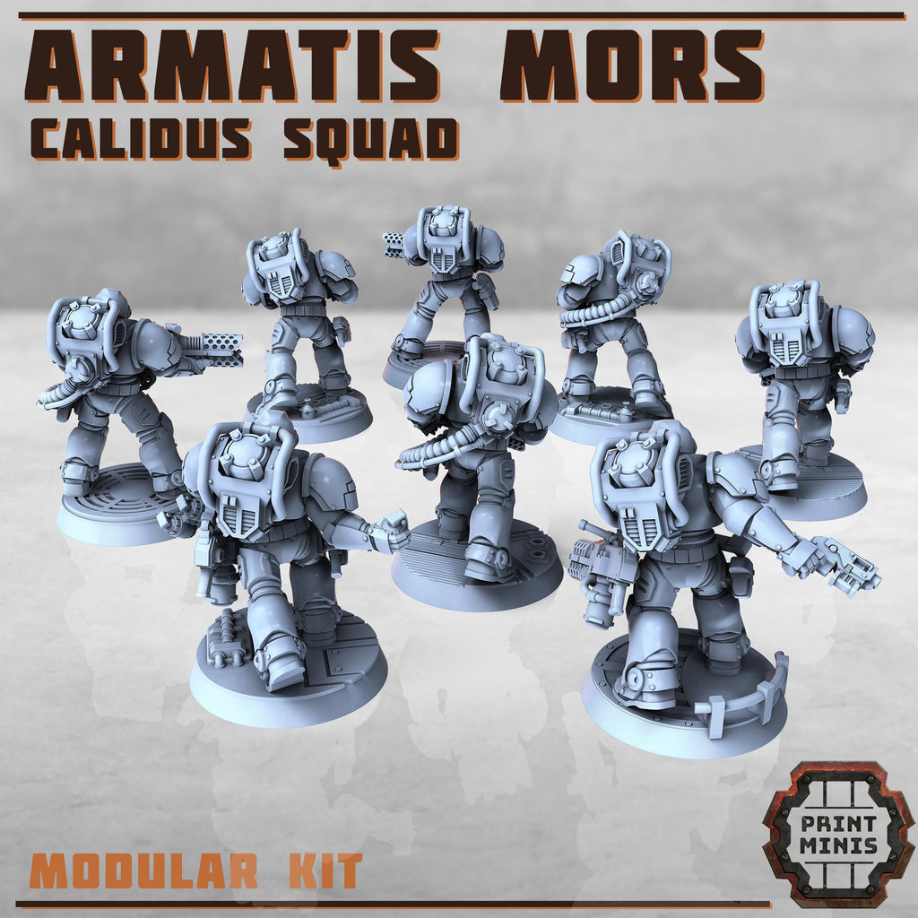 Armatis Marines - x10 Calidus Flamer Warriors