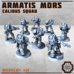 Image of the set of Armatis Marines - x10 Calidus Flamer Warriors - by Seaside Crow