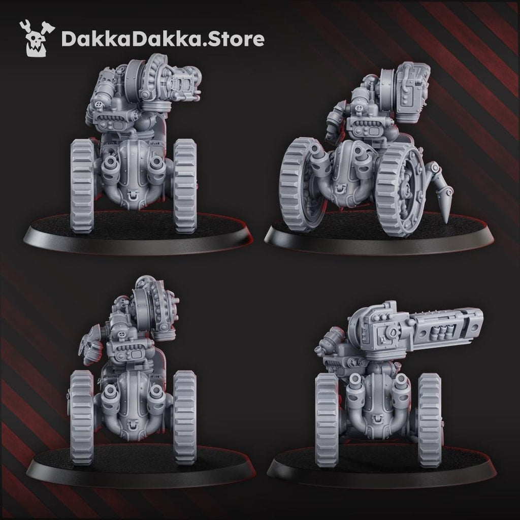 Machine Cult - 3x Destroyer Mechtaurs (Pre-Assembled)