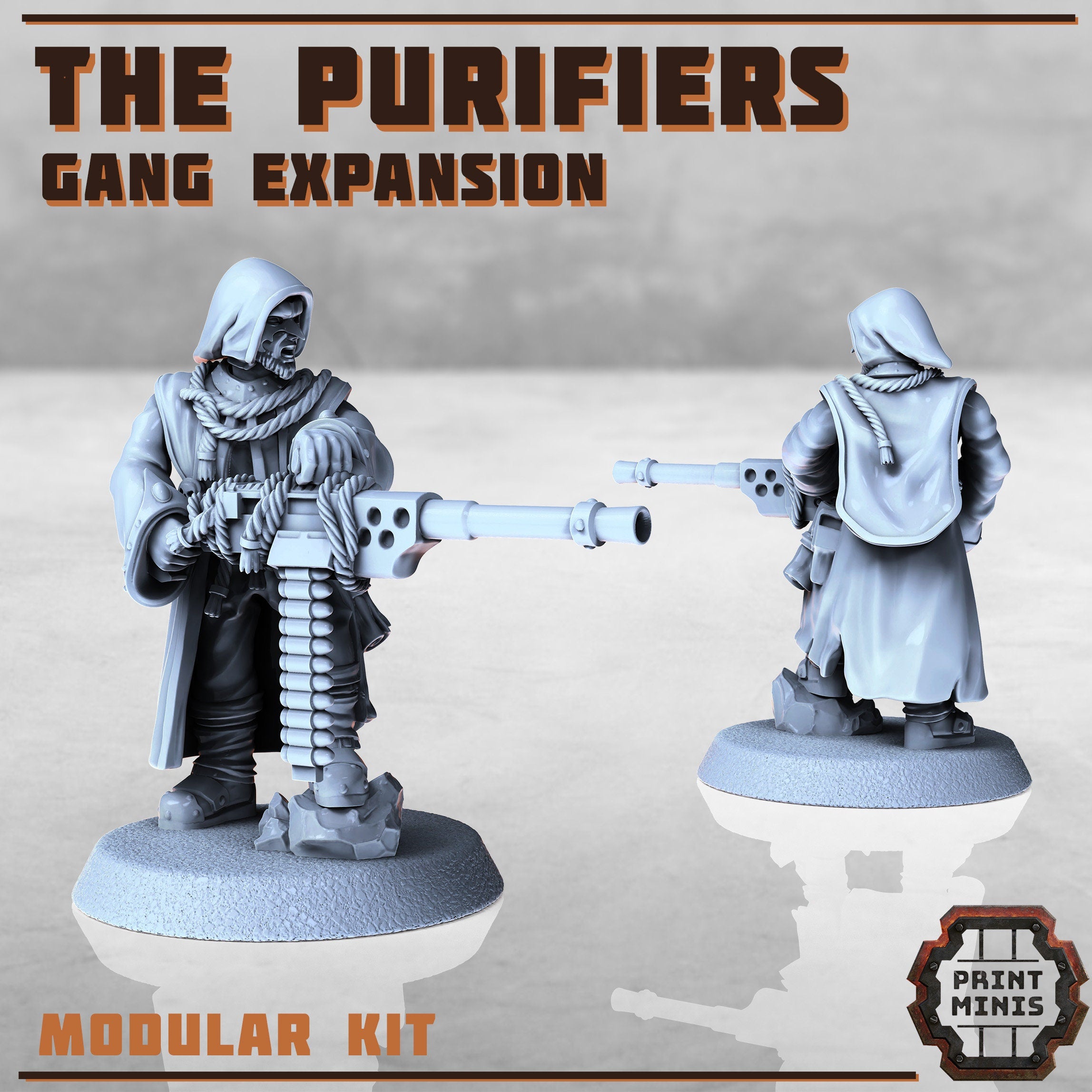 Image of the set of Purifiers - x11 Gang Expansion 1 - by Seaside Crow