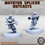 Image of the set of Stack City - 8x Mutated Splicer Outcasts - by Seaside Crow