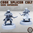 Image of the set of Code Splicer Cult - x11 Cultist Expansion 1 - by Seaside Crow