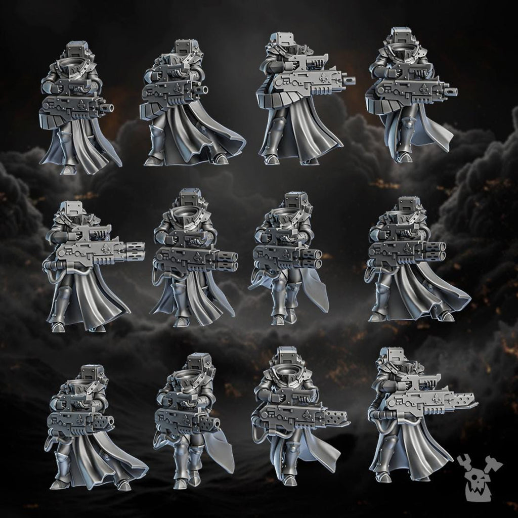 Battle Sisters - 4x Heavy Weapon Sisters