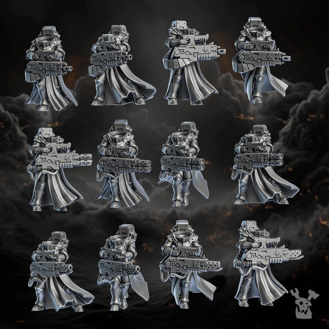 Battle Sisters - 4x Heavy Weapon Sisters